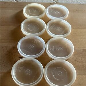 Vintage Tupperware seals. 8 seals.